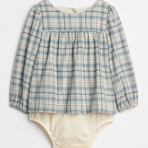 Baby gap plaid one piece